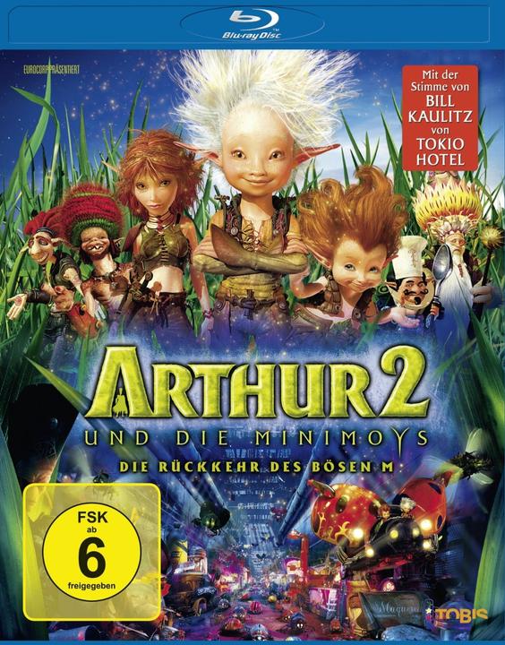 Image du produit Arthur et les Minimoys Le retour du méchant M (Blu-ray, 2009, Anglais, Allemand)