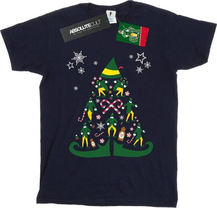 Produktbild Elf Christmas Tree TShirt (S)