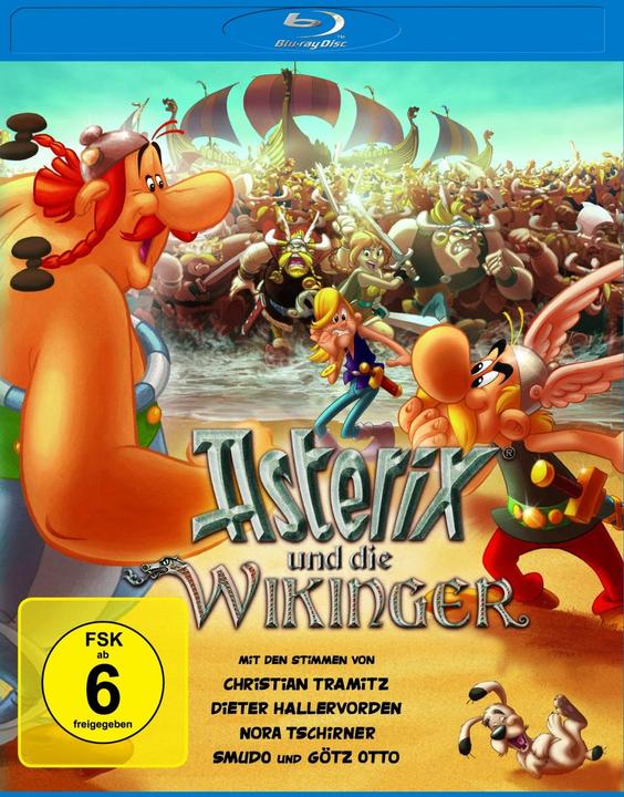 Actual product image Asterix and the Vikings (Blu-ray, 2006, English, German)