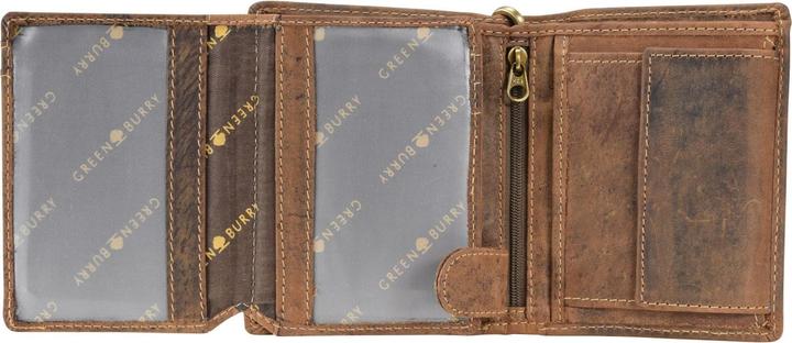 Produktbild Greenburry Vintage Bike Geldbörse Leder 10 cm