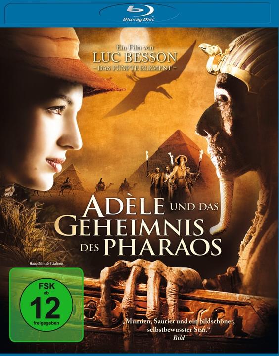 Actual product image Adèle and the mystery of the pharaoh (Blu-ray, 2010, German, French)