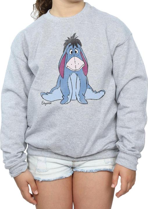 Actual product image Winnie the Pooh Girls Classic Eeyore Sweatshirt (116)