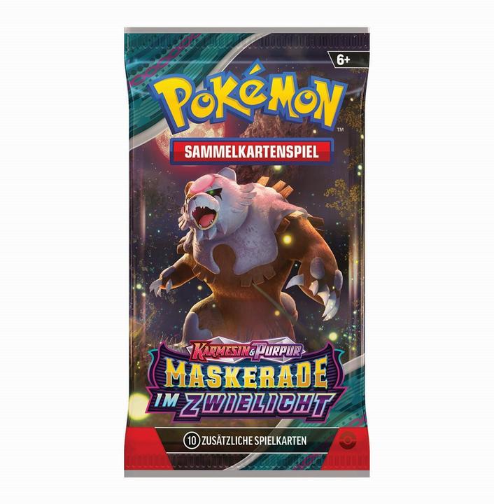 Actual product image Pokémon Twilight Masquerade (German, Booster display)