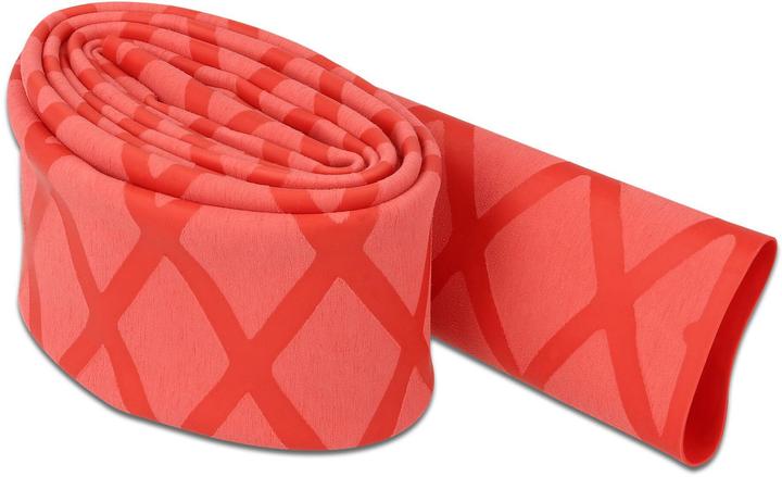 Delock Schrumpfschlauch X-Muster rutschfest 1 m x 20 mm rot (1 x)
