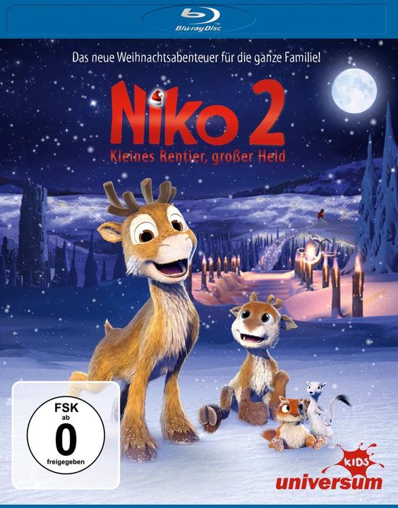 Image du produit Niko Petit renne, grand héros (Blu-ray, 2012, Anglais, Allemand)
