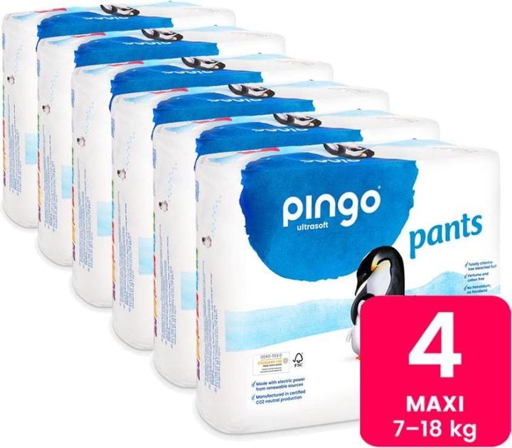 Image du produit Pingo Pants Maxi 4 (Taille 4, Pack mensuel, 180 pièce(s))