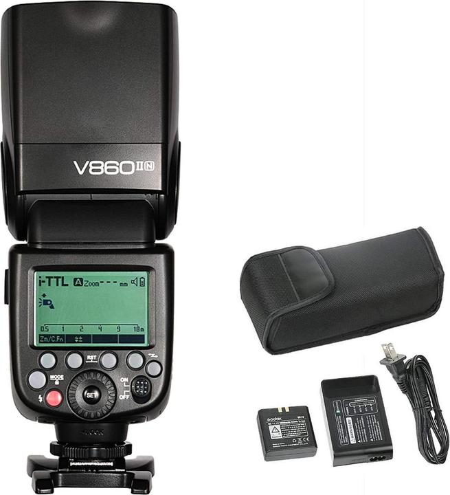 Image du produit Godox V860II Nikon (Flash à monter, Nikon)