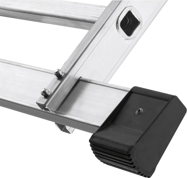 Produktbild Hailo M60, Aluminium-Universalleiter, 4x3 Sprossen (Mehrzweckleiter, 332 cm)