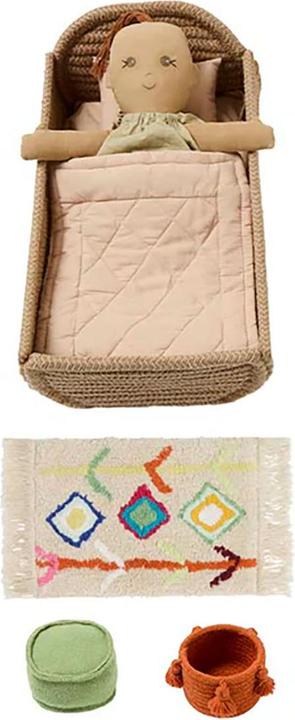Actual product image Lorena Canals Mini Lorena Nari doll set