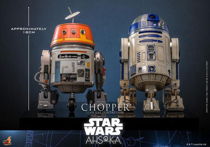 Produktbild Hot Toys Star Wars: Ahsoka Actionfigur 1/6 Chopper 18 cm