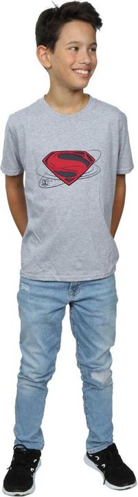 Image du produit - T-shirt JUSTICE LEAGUE MOVIE SUPERMAN LOGO - Garçon (128)