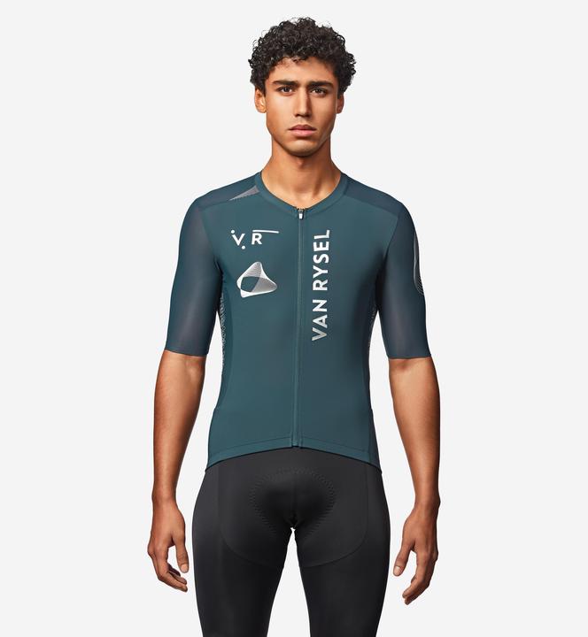 Van rysel Radtrikot kurzarm Sommer Rennrad Racer 2 Unisex grün