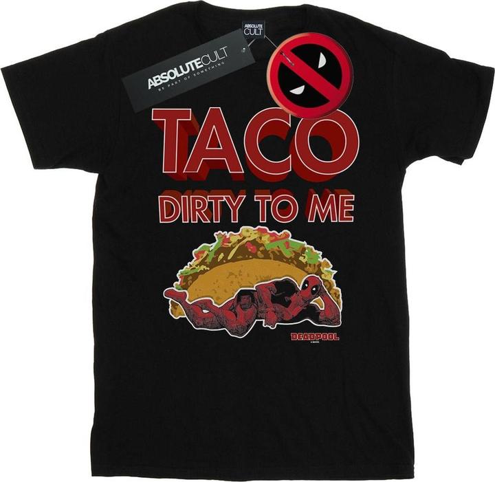 Immagine prodotto Deadpool Taco Dirty To Me Maglietta Ampia Donna (XL)