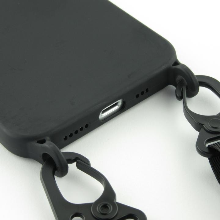 Actual product image PhoneLook Silicone cover with cord and hook (Apple iPhone 13 Pro Max)