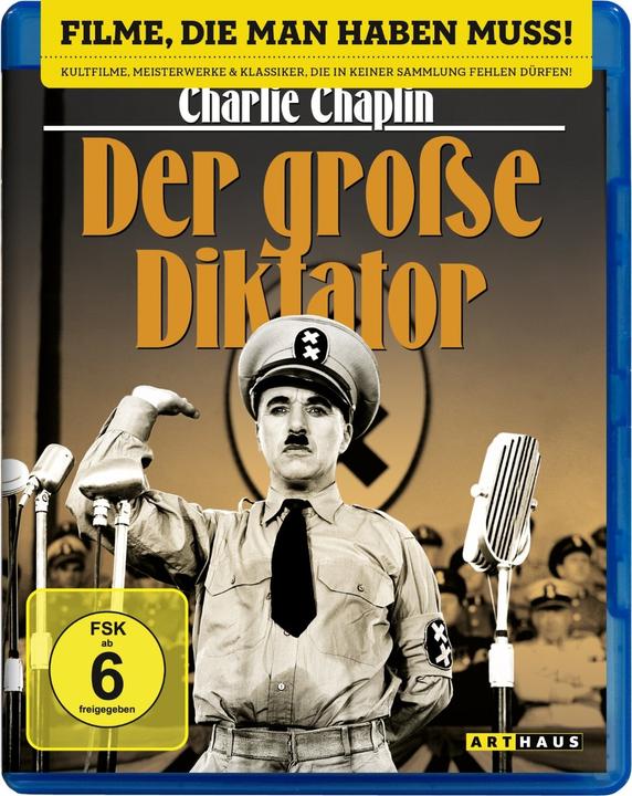 Actual product image Charlie Chaplin The Great Dictator (Blu-ray, 1940, German, English)