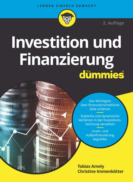 Actual product image Investition und Finanzierung für Dummies (German, Tobias Amely, Christine Immenkötter, 2023)