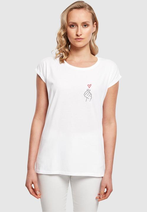 Image du produit Merchcode Tee-shirt femme K Heart à épaules étendues - 113383 (4XL)