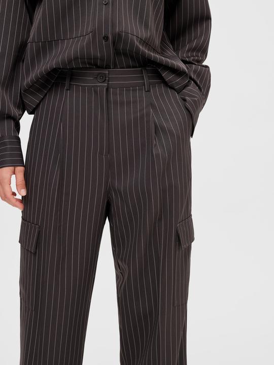 Image du produit Selected Femme Pantalon cargo à rayures (36)