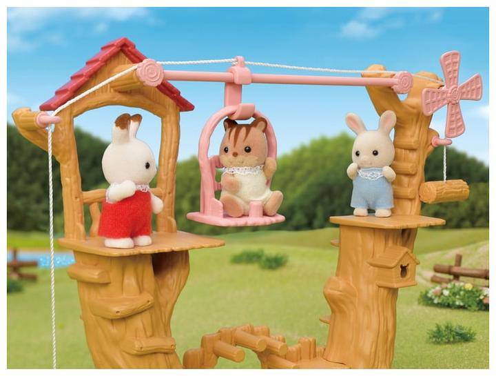 Actual product image Sylvanian Families Baby Ropeway Park
