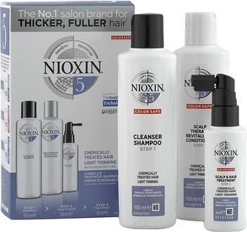 Produktbild Nioxin Starter Set 5, 2x/1x50ml (350 ml, Flüssiges Shampoo)