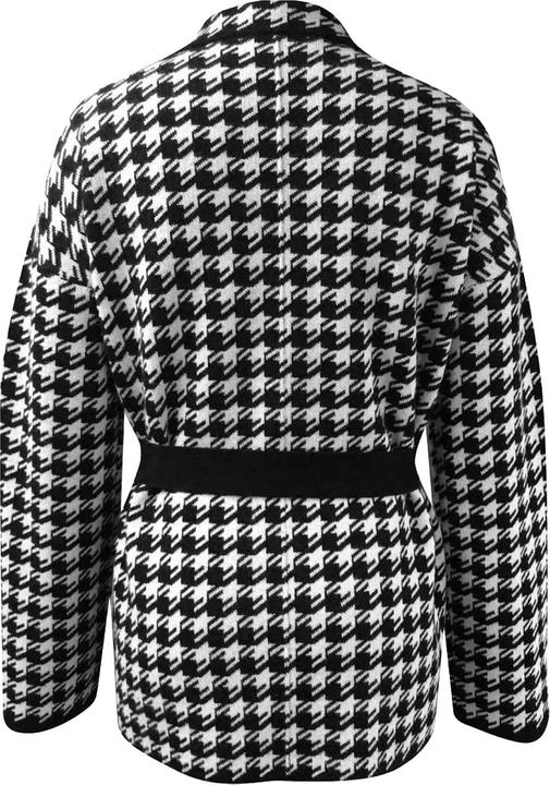 Immagine prodotto Bellemere Cardigan Two-Tone Cashmere-Merino Houndstooth (S)