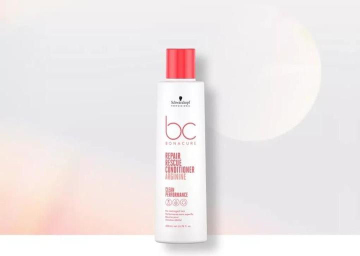 Actual product image Schwarzkopf Restorative Conditioner Balm Bonacure Repair Rescue Arginina (200 ml)