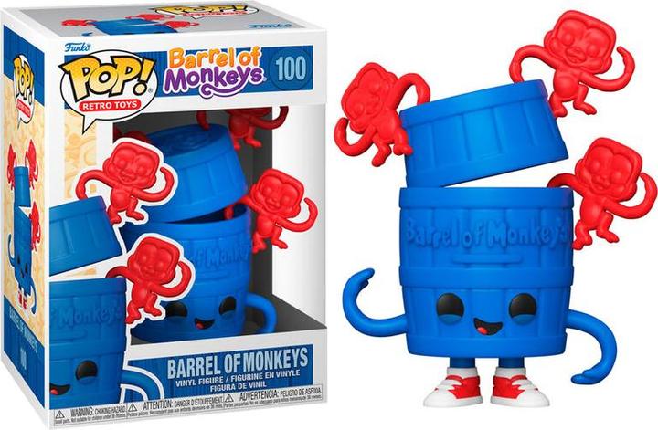 Image du produit Funko Pop! Retro Gaming Merchandise : Barrel of Monkeys (100)