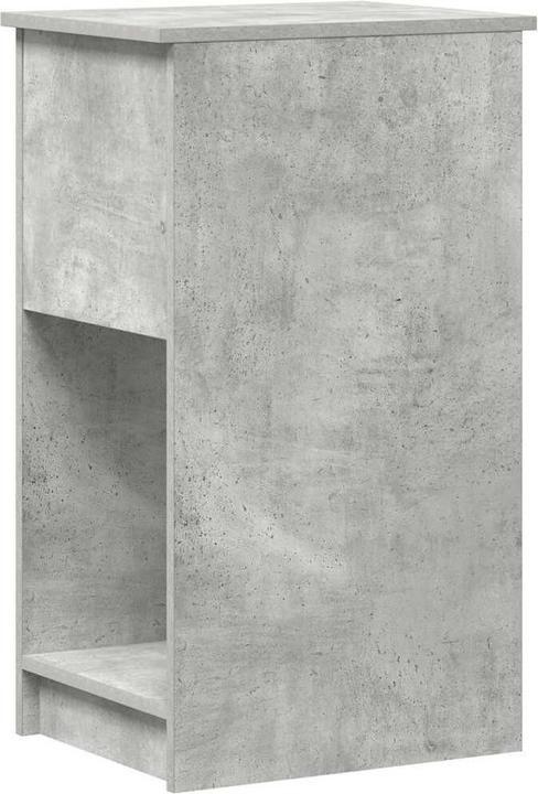Productafbeelding VidaXL Computerkast met lade beton grijs 35x45x77 cm PC-kast (35 x 45 x 77 cm)