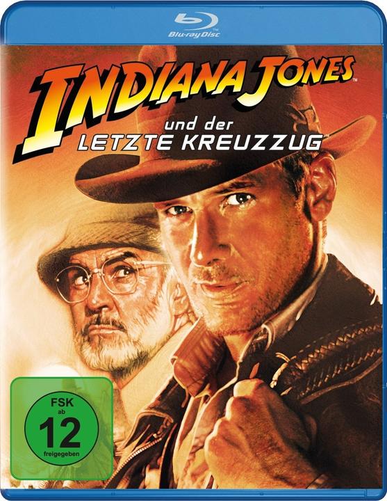 Indiana Jones and the Last Crusade (Blu-ray, 1989, German, English, French)