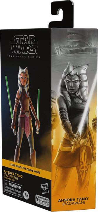 Image du produit Hasbro Star Wars : The Clone Wars Black Series figurine Ahsoka Tano (Padawan) 15 cm