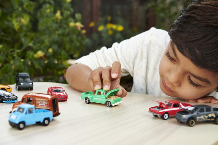 Actual product image Matchbox Cars with moving parts range