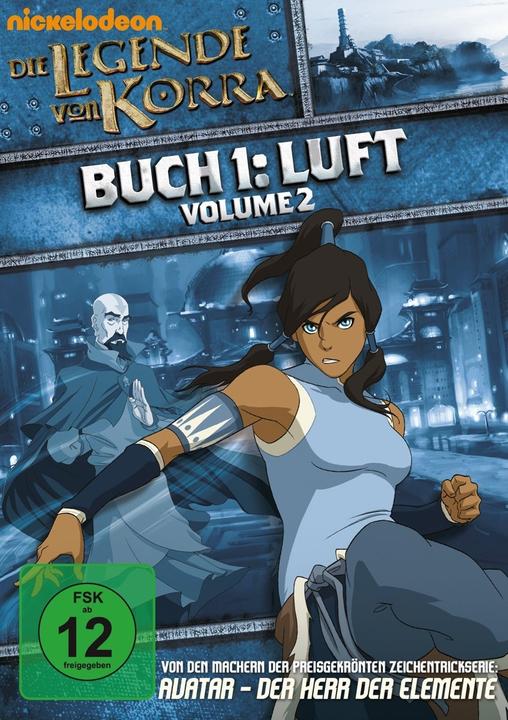 Legende Von Korra Buch 1 Luft V2 (DVD, 2012, Niederländisch, Spanisch, Englisch, Italienisch, Deutsch, Französisch)