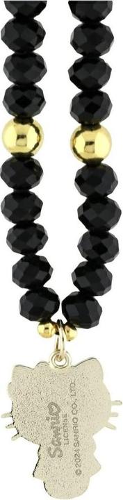 Hello Kitty Pearls and Beads Kitty Charm Universal Hand Strap - black