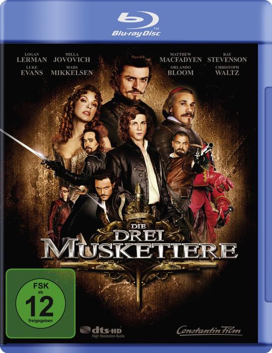 Immagine prodotto I tre moschettieri (Blu-ray, 2011, Inglese, Tedesco)
