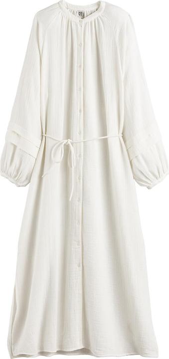 Produktbild La Redoute Collections Langes Musselinkleid mit Ballonärmeln (36)