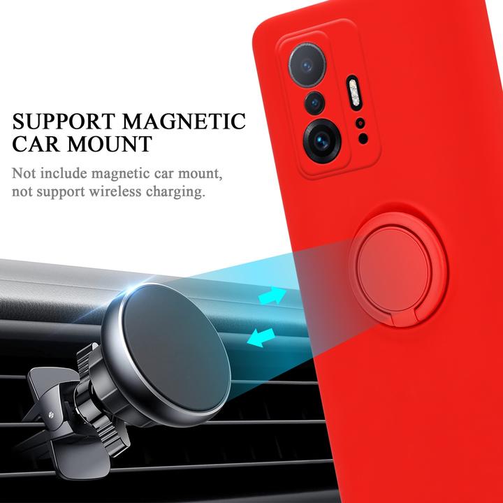 Produktbild Cadorabo TPU Liquid Ring Silicone Case Hülle für Xiaomi 11T / 11T PRO (Xiaomi 11T)