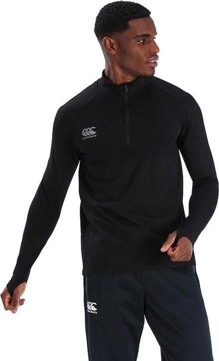 Image du produit Canterbury Hommes Zip Seamless Top (XS)