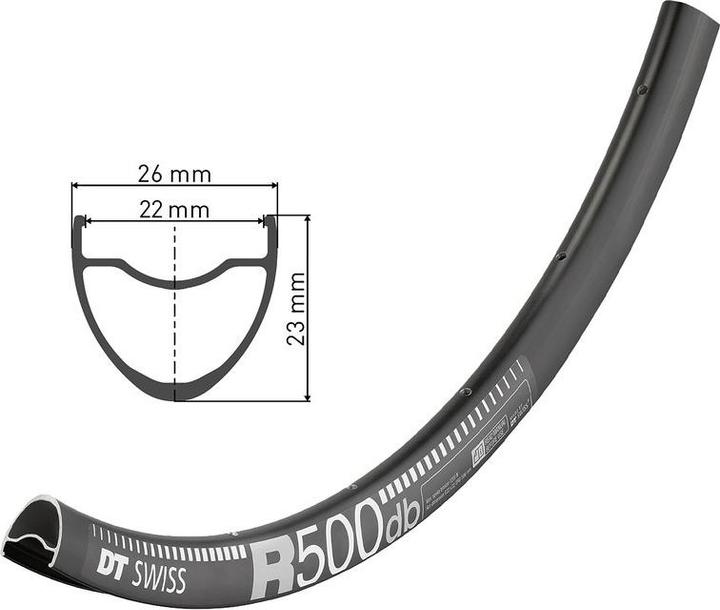 Produktbild DT Swiss R 500 DB (23.46")