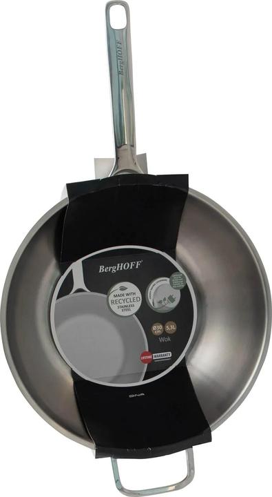 Image du produit BergHoff Helix (30 cm, Wok, Acier inoxydable)