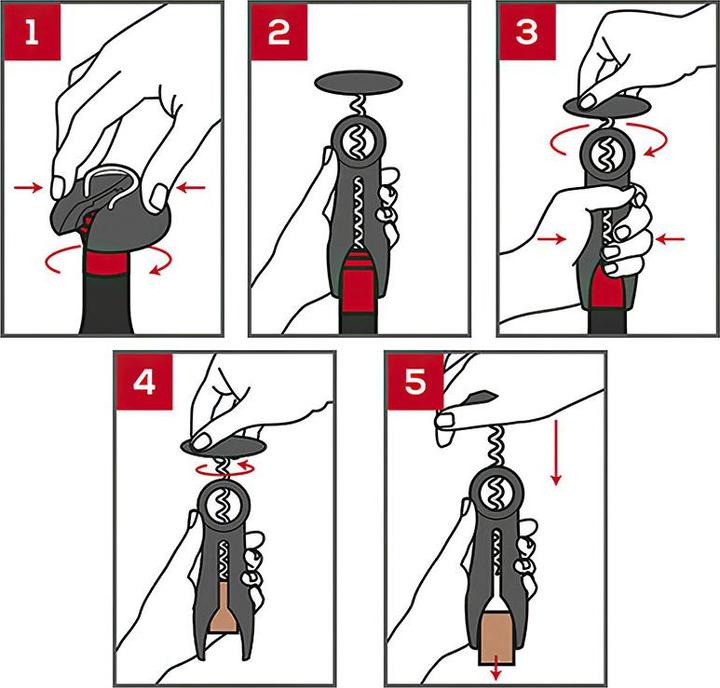 Actual product image Peugeot Salma wine cellar corkscrew (Corkscrew)