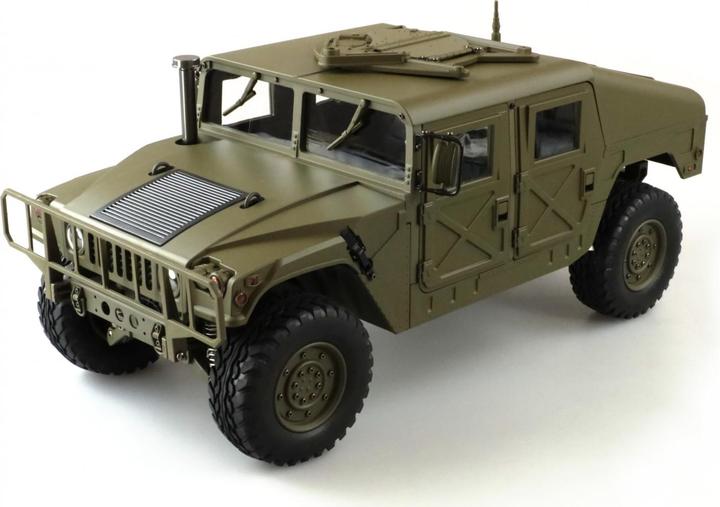Immagine prodotto Amewi 4x4 camion militare degli Stati Uniti 1:10 verde dell'esercito (RTR pronto all'uso)