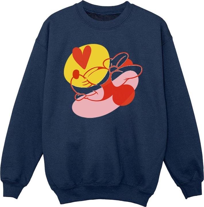 Disney Minnie Mouse Tongue Heart Sweatshirt Mädchen