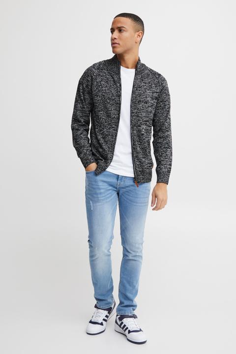 Immagine prodotto Blend Daniri Cardigan Maglione Maglia Con Bottoni Da Uomo Con Collo Alto Stampa (L)