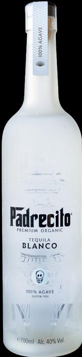 Actual product image Padre Azul PADRECITO Premium Organic Tequila Blanco 100% Agave 40% Vol. 0,7l (1 x 70 cl)