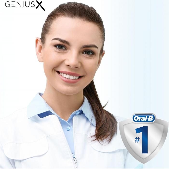 Produktbild Oral-B DUPLIKAT Rotationszahnbürste Genius X Midnight Schwarz (Oszillierende Zahnbürste)