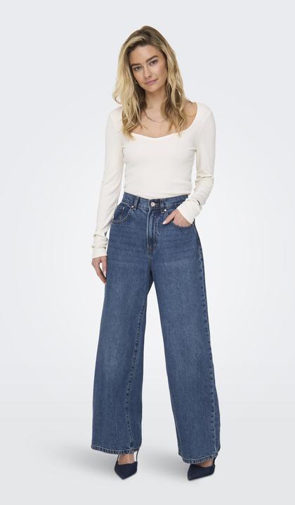 Actual product image Only ONLHope Life Ex HW Wide Straight Fit Jeans (W29/L30)