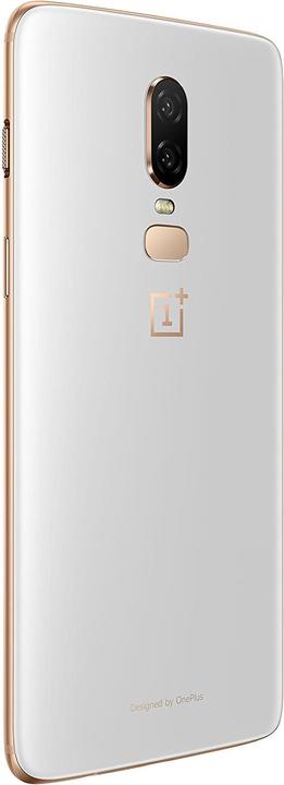 Image du produit OnePlus 6 (128 Go, Silk White, 6.28", Double SIM, 16 Mpx, 4G)