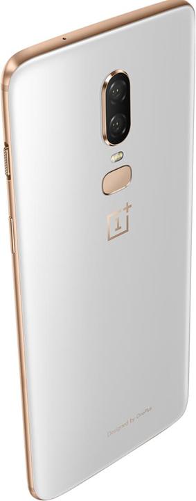 Image du produit OnePlus 6 (128 Go, Silk White, 6.28", Double SIM, 16 Mpx, 4G)