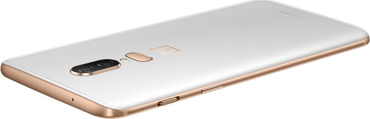 Image du produit OnePlus 6 (128 Go, Silk White, 6.28", Double SIM, 16 Mpx, 4G)