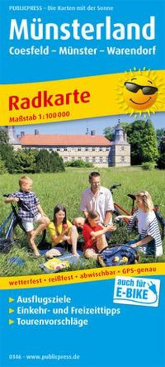 Produktbild PublicPress Radkarte.Münsterland